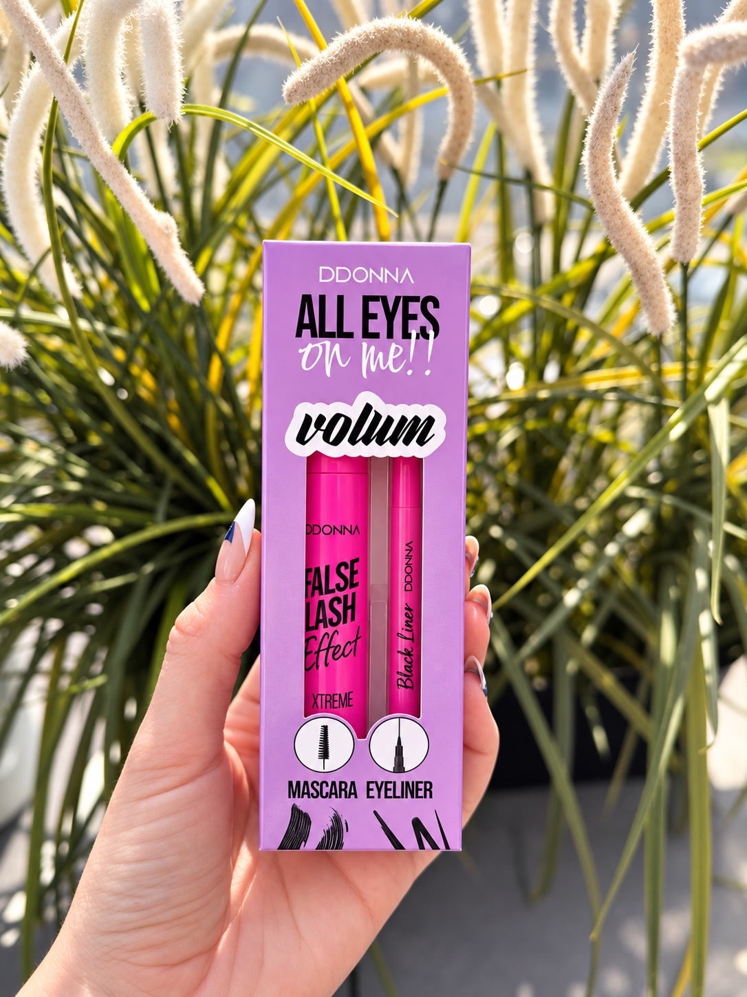 Duo Mascara + Eyeliner All Eyes On Me Volume – D’Donna