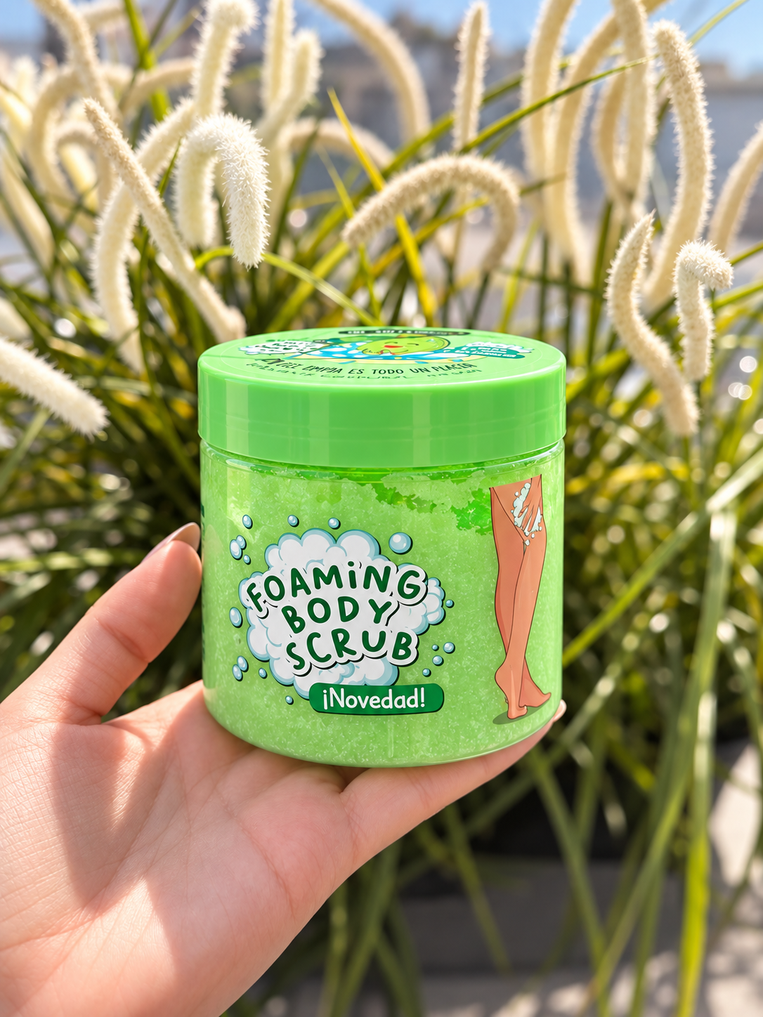 Gommage corps moussant 2 en 1 Melon – The Fruit Company