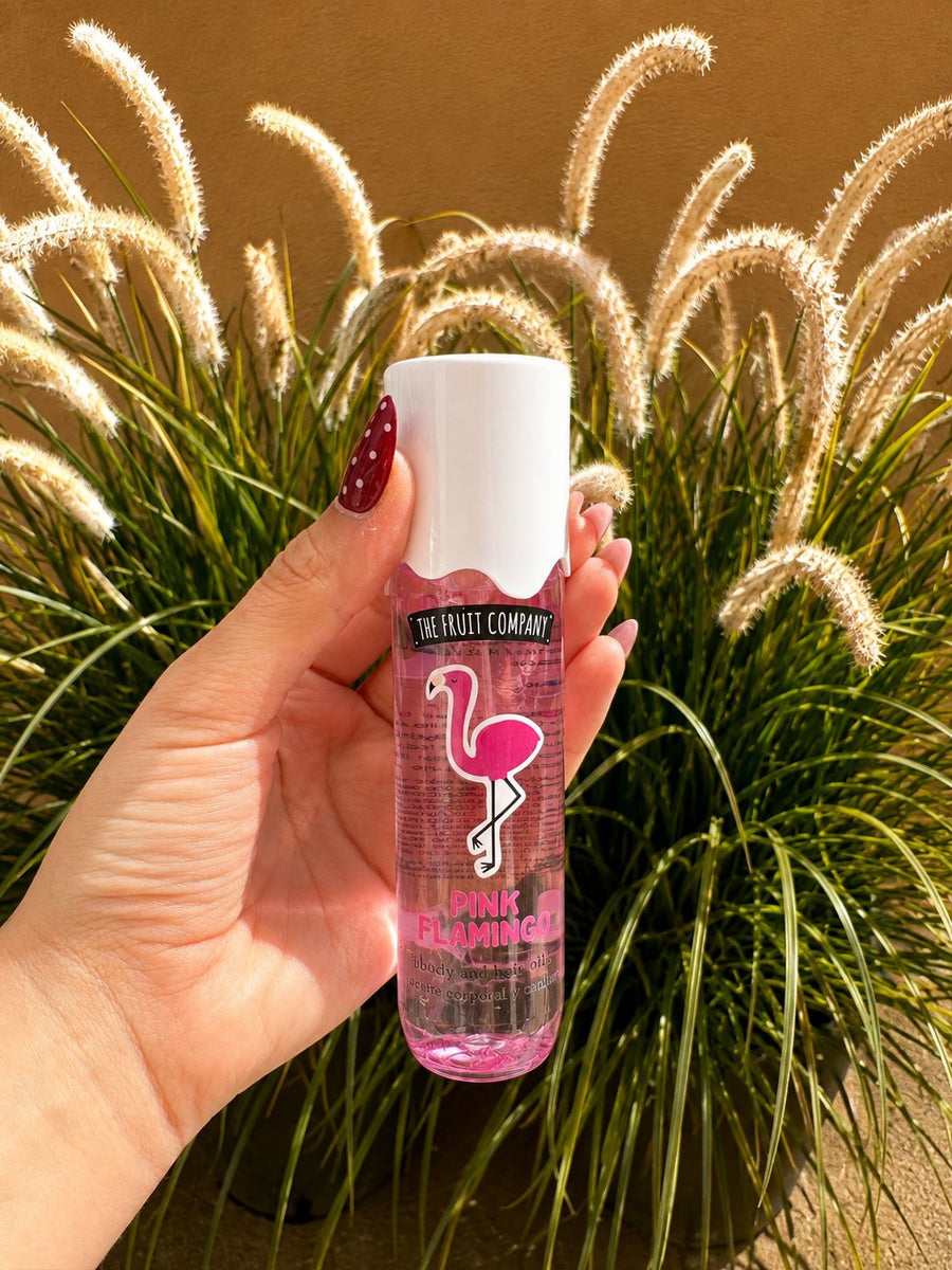 Huile corps et cheveux Pink Flamingo – The Fruit Company