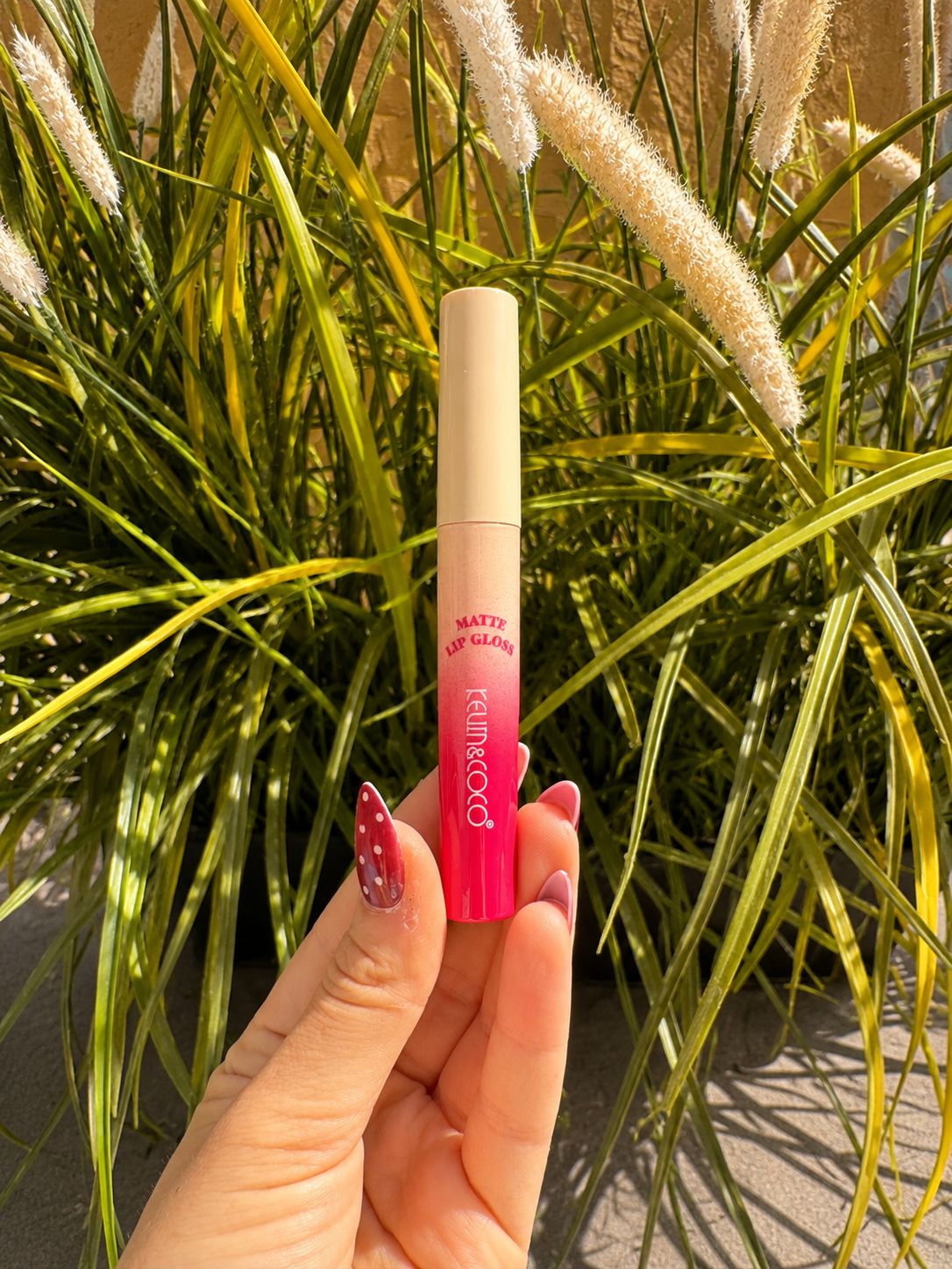 Gloss mat Kevin & Coco, tube rose vif