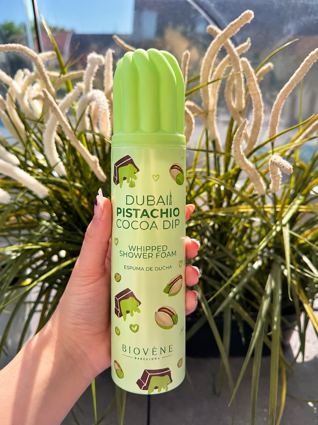 Dubai Pistachio Cocoa Dip Whipped Shower Foam – Biovène