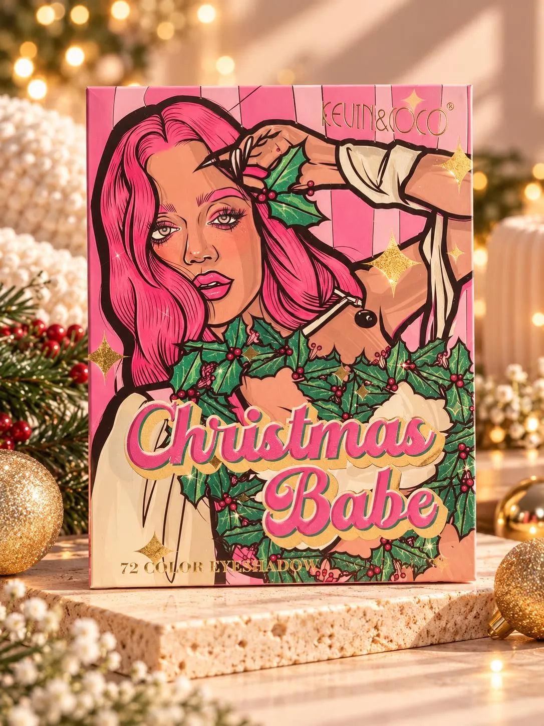 Palette Christmas Babe 72 couleurs Kevin & Coco