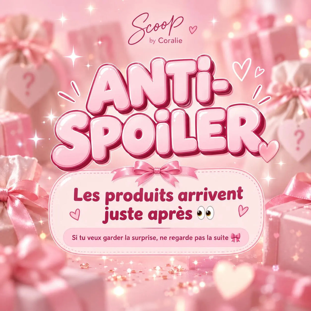Calendrier de l’Avent Scoop By Coralie – visuel anti-spoiler