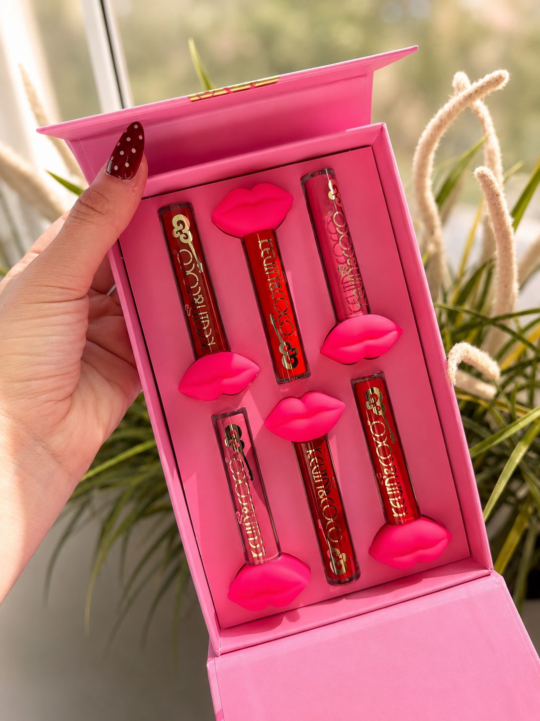 Coffret de six gloss – Kevin & Coco