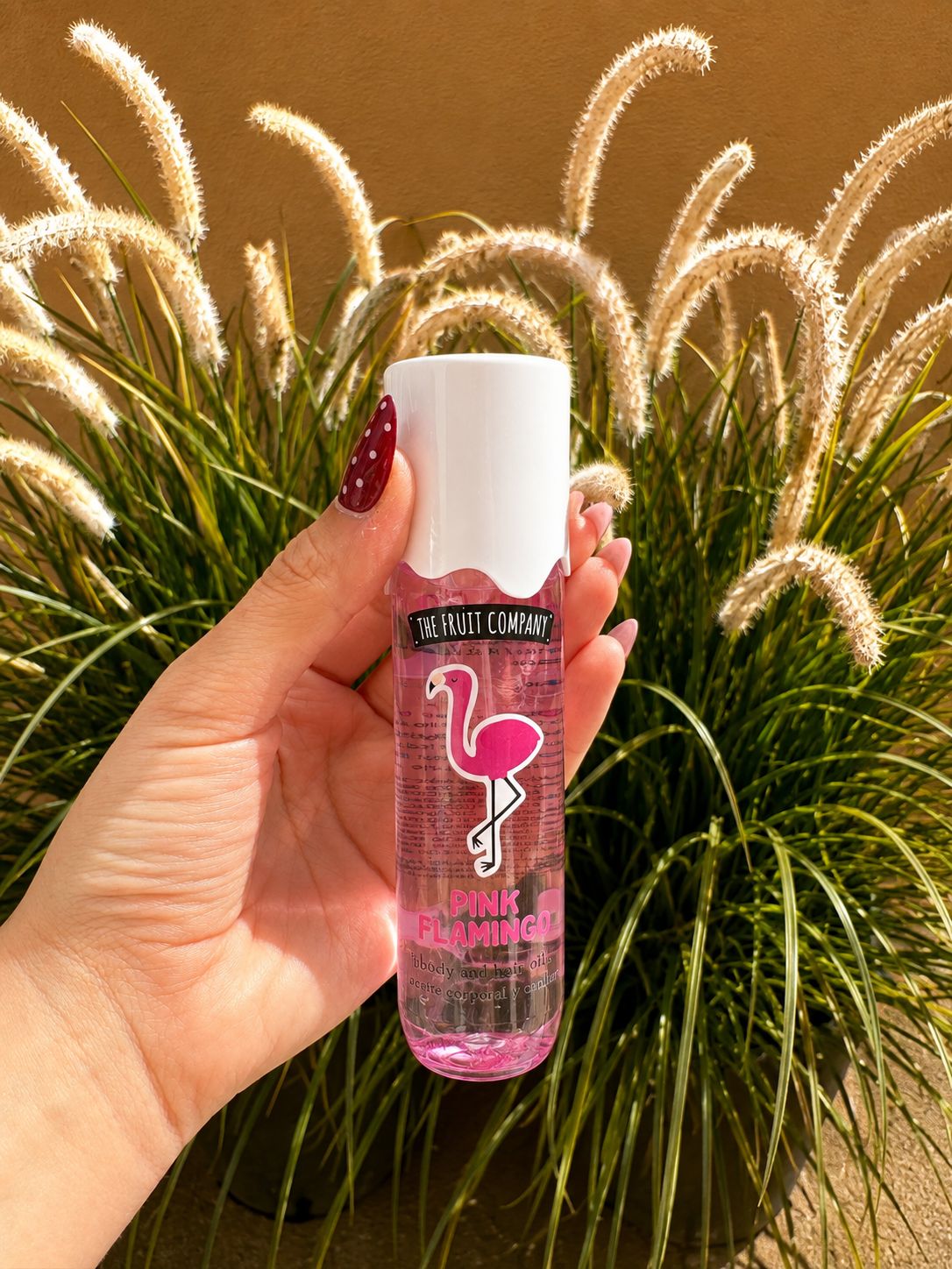 Huile corps et cheveux Pink Flamingo – The Fruit Company