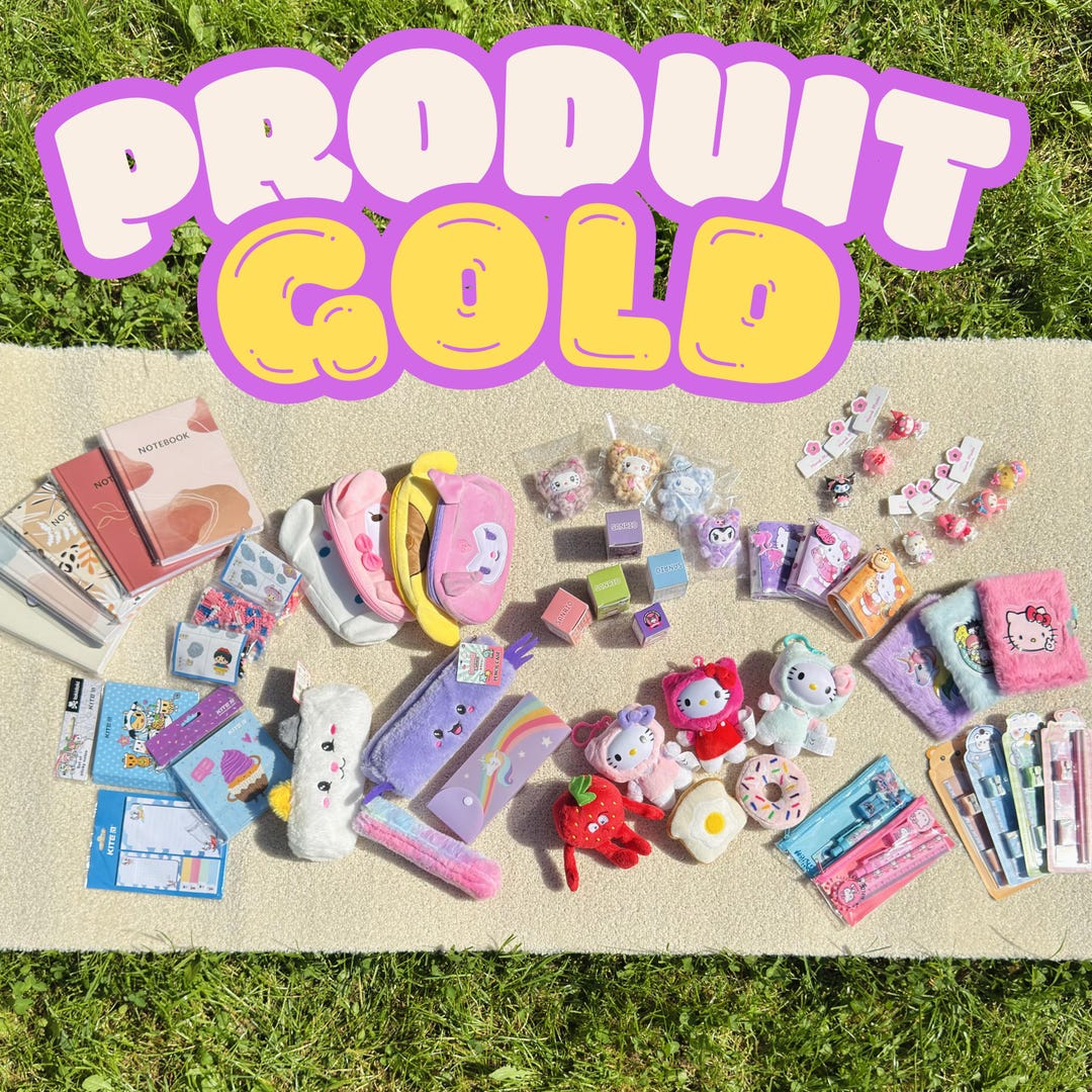 Mise en scène d'un scoop papeterie kawaii personnalisé Scoop by Coralie