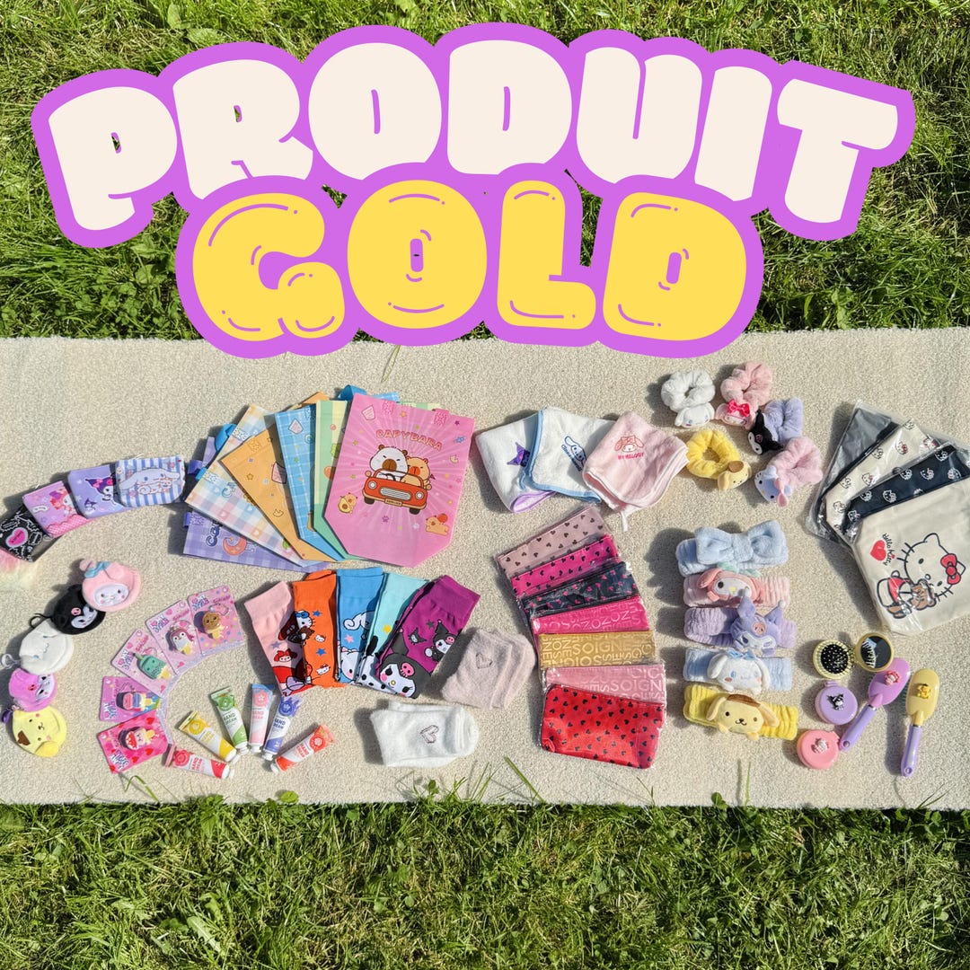 Chaussettes, pochettes, bandeaux peluche et brosses d'un scoop beauté Scoop by Coralie