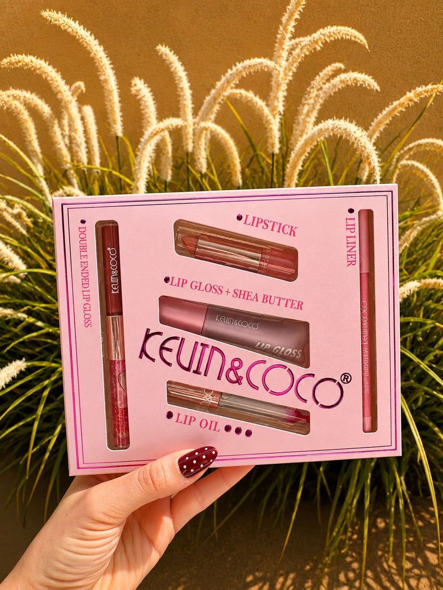 Coffret maquillage lèvres – Kevin & Coco