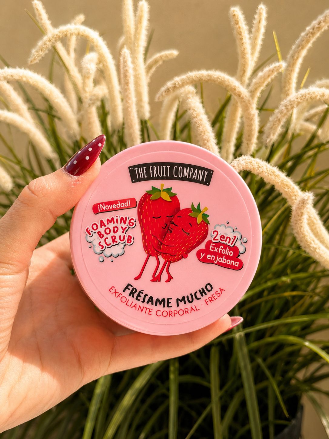 Gommage corps Fraise Chantilly – The Fruit Company